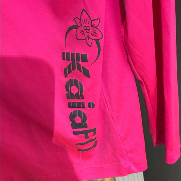 Sport-Tek Vivid Pink Long Sleeve Tee - Picture 5 of 6